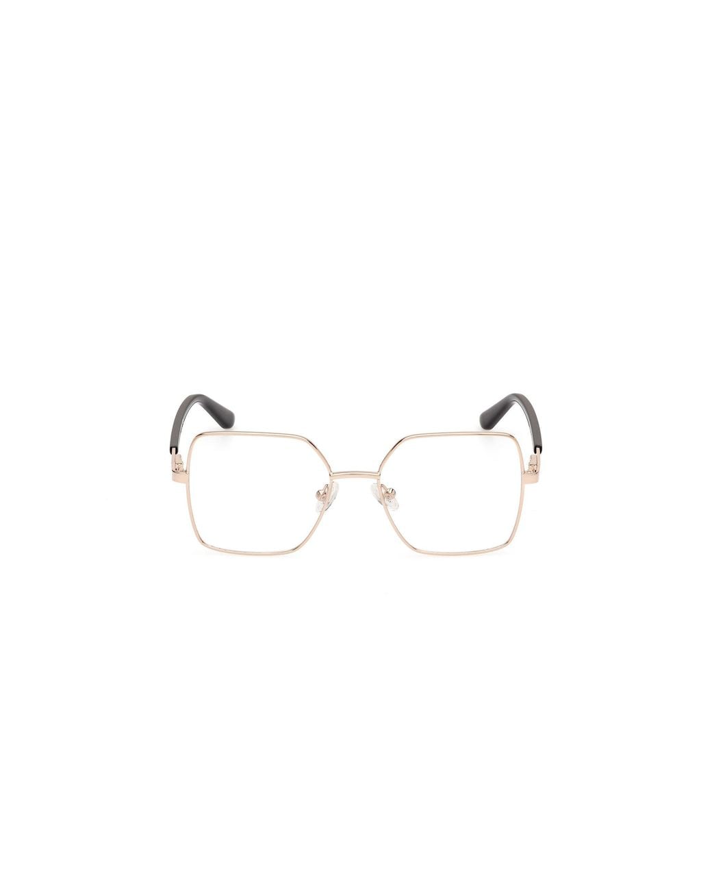 Guess Black Gu8288 032 Optical Frames Metal Squared Normal
