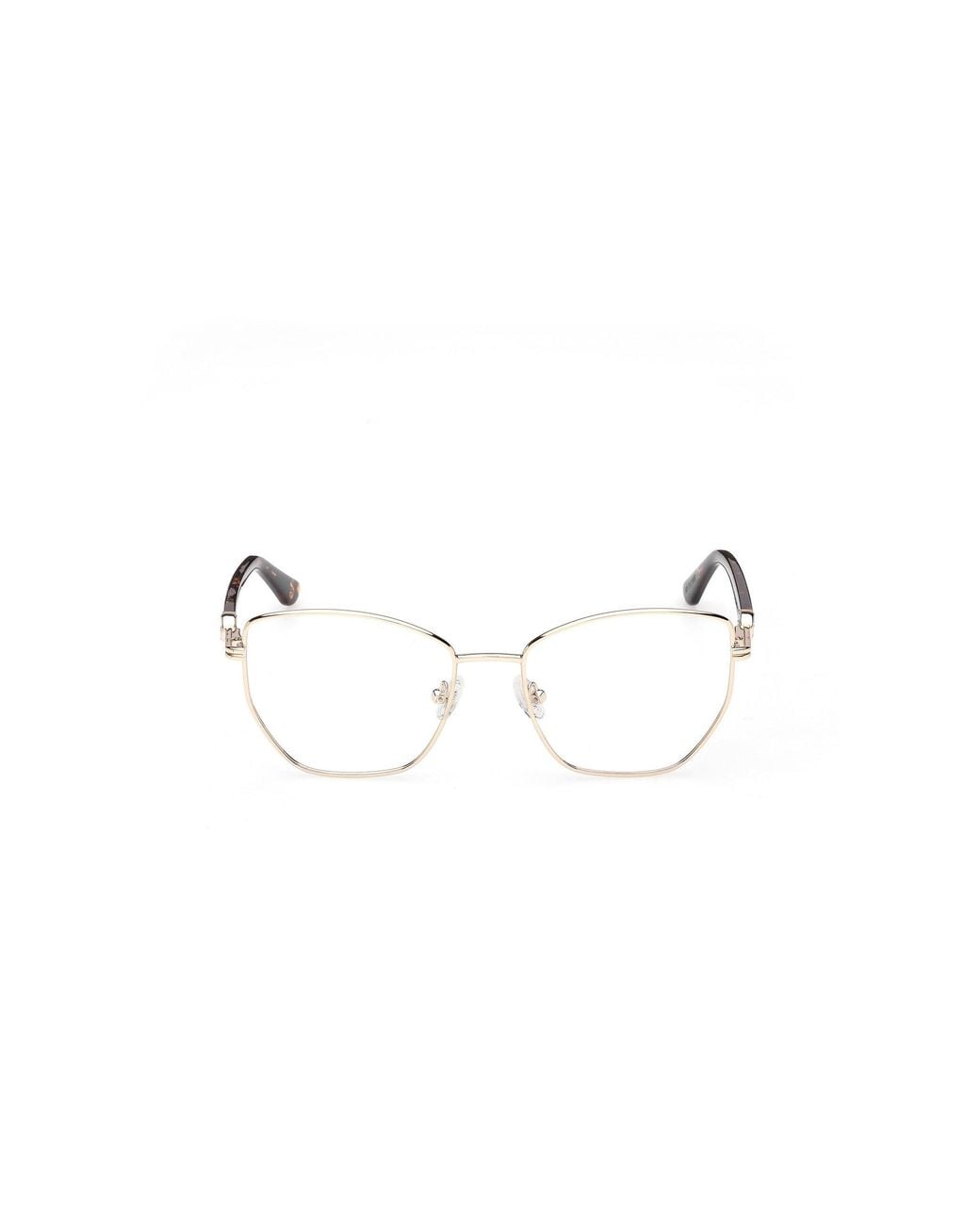 Guess Black Gu50312 032 Optical Frames Metal Geometric Normal