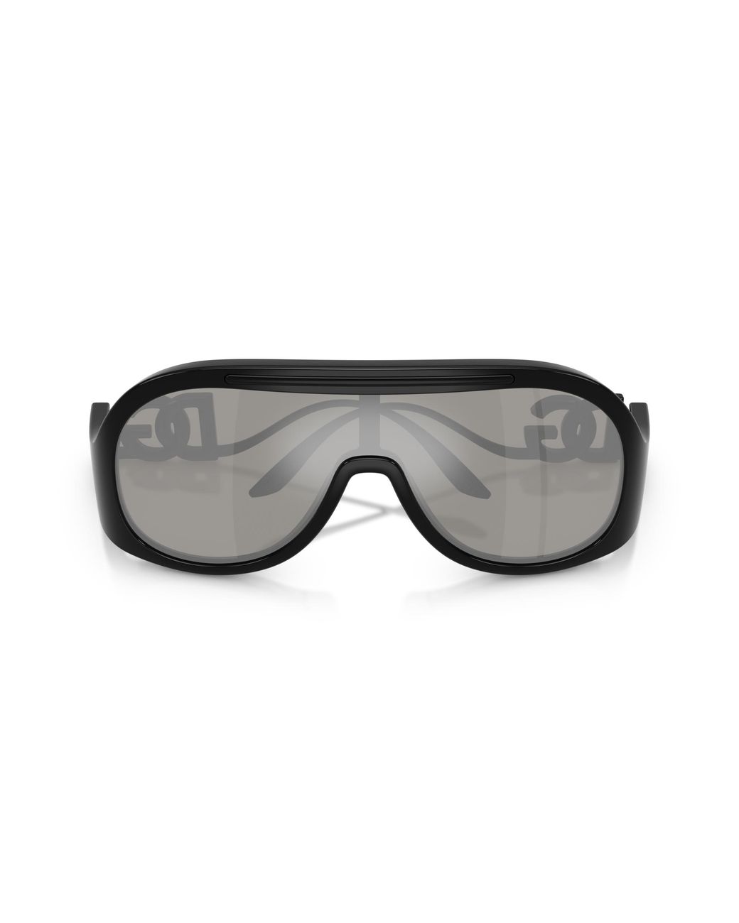 Dolce & Gabbana Black Dg6202 501/6G Sunglasses Injected Pilot Mirrored