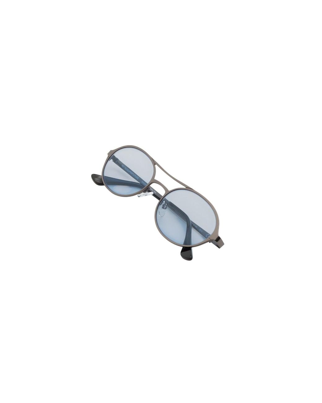 Retrosuperfuture Black Xsp Bird-Gun Outlet Sunglasses Metal Light Round Normal