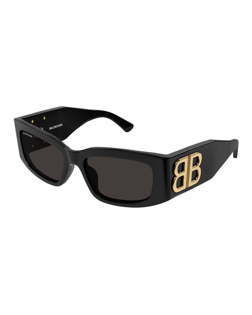 Balenciaga Black Bb0360S 005 Sunglasses Acetate Squared