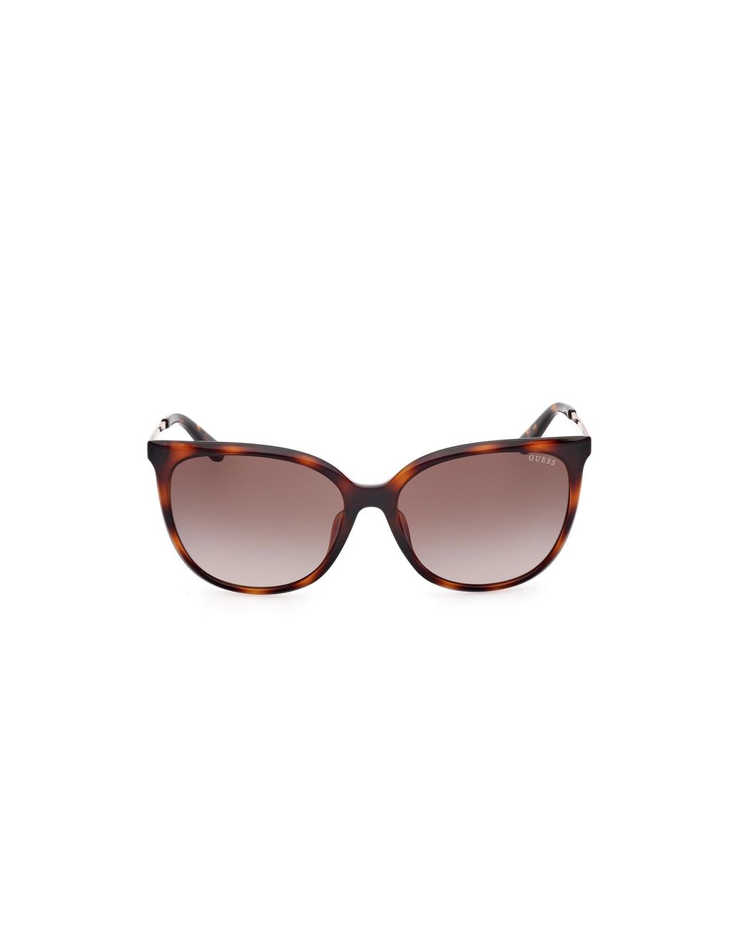 Guess Black Gu00150-H 52F Sunglasses Injected Marrone Squared Normal Sfumato