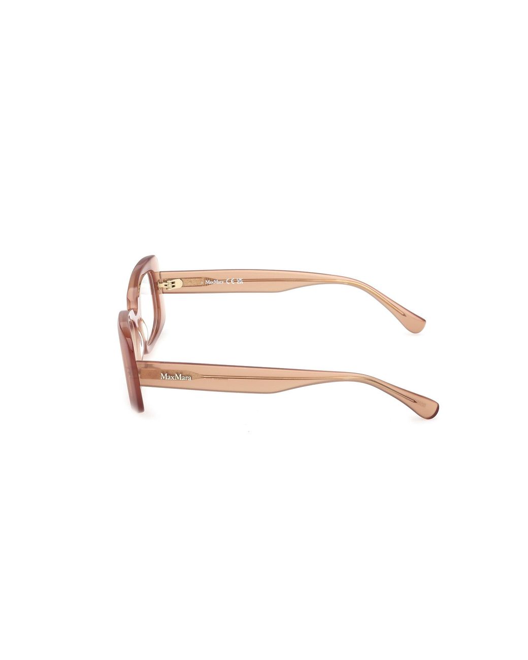 Max Mara Black Mm5233 045 Optical Frames Acetate Squared Normal