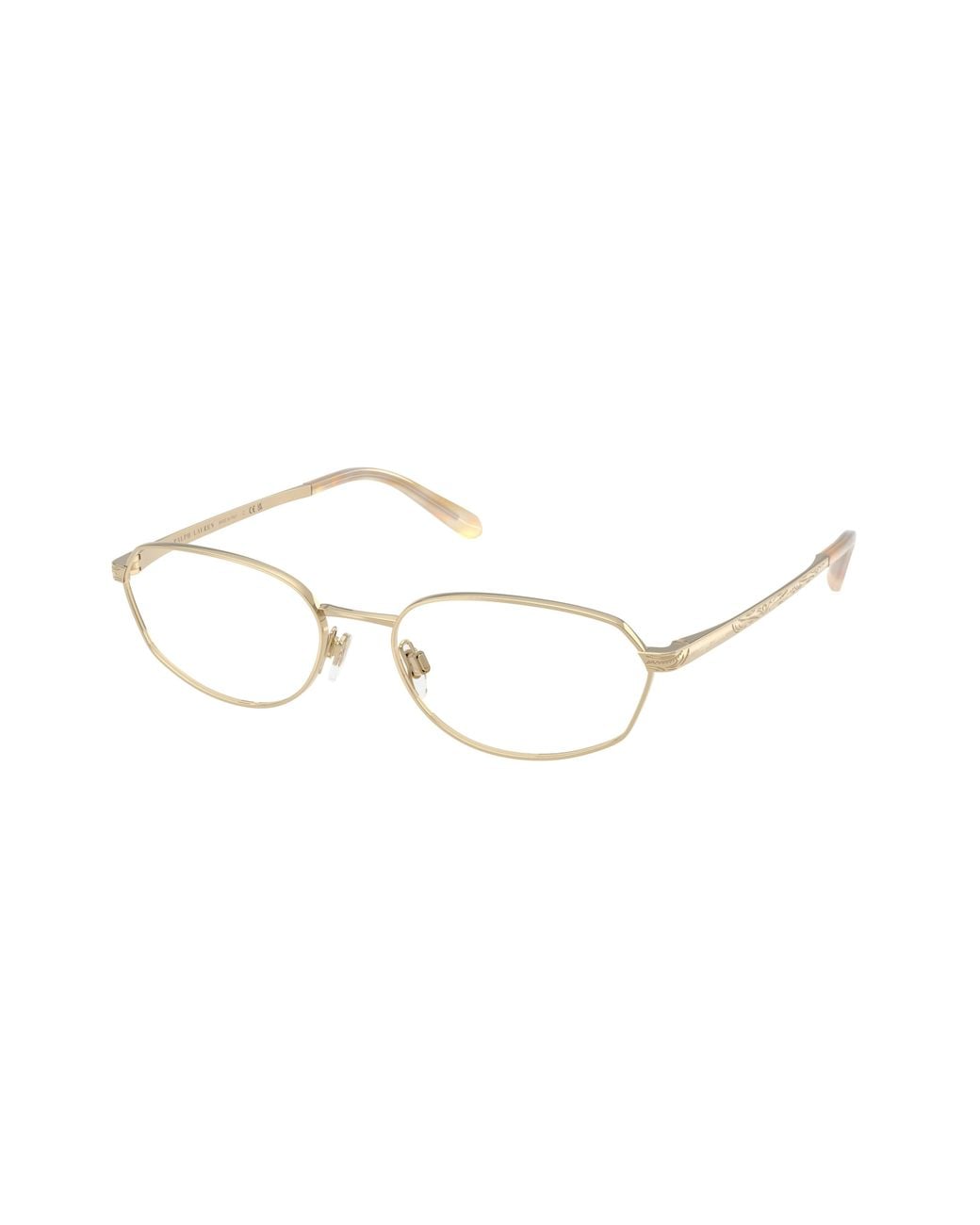 Ralph Lauren Black Rl5140 9116 Optical Frames Metal Transparent Geometric Normal