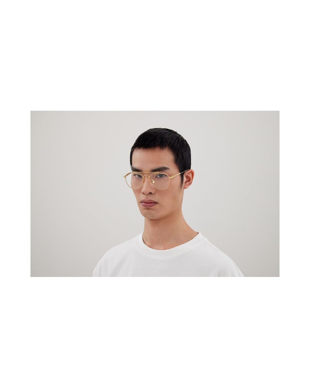 Bottega Veneta Black Bv1340Ok Aviator Frames
