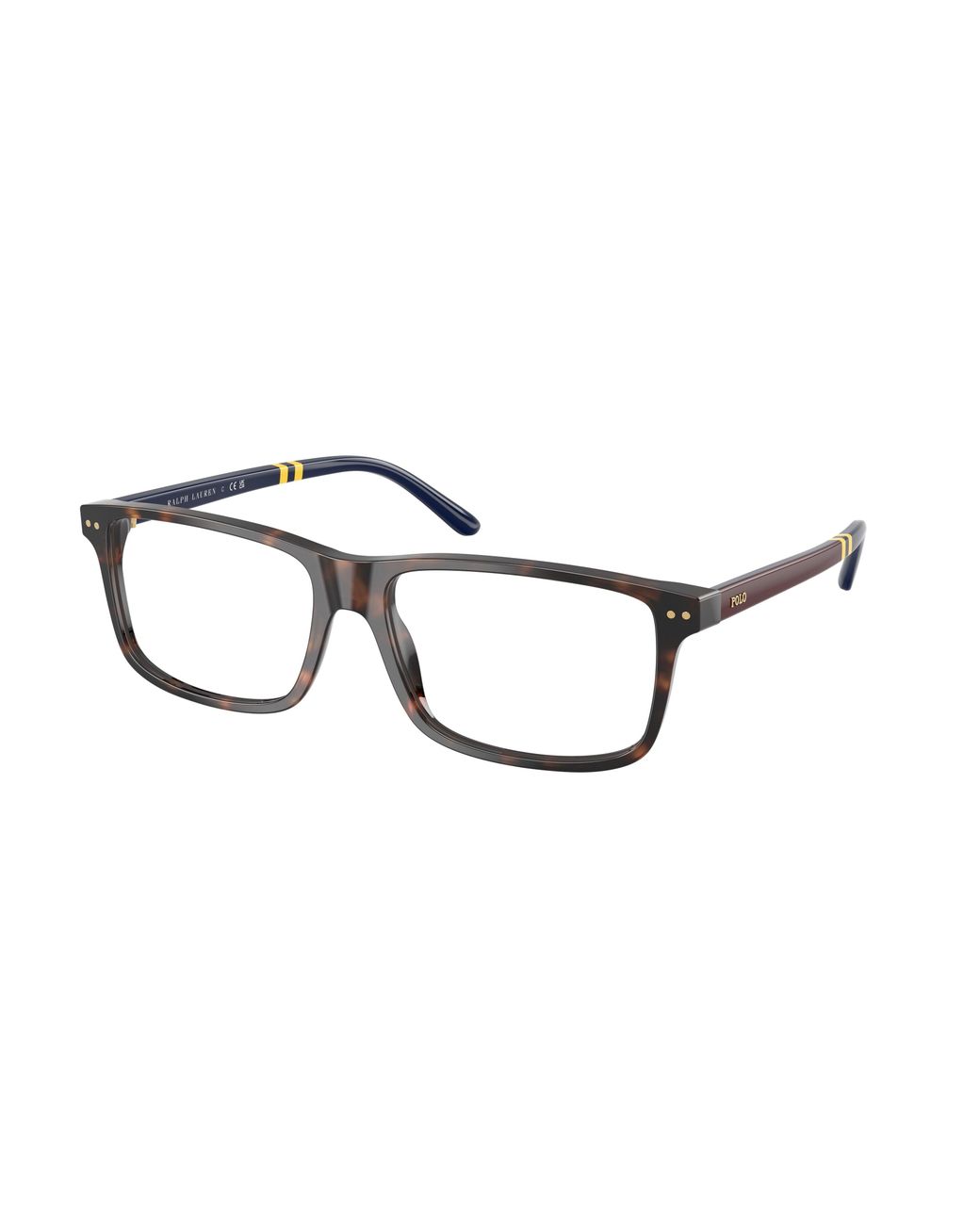Polo Ralph Lauren Black Ph2296 5003 Optical Frames Acetate Squared Normal for men