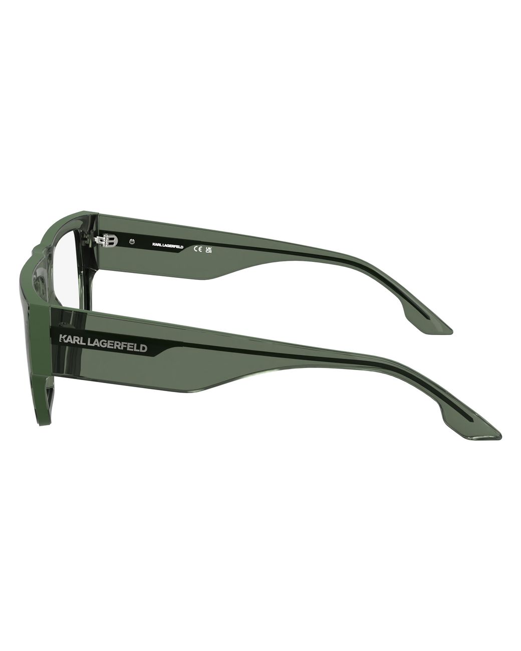 Karl Lagerfeld Green Kl6198 300 Optical Frames Injected Pilot Normal for men