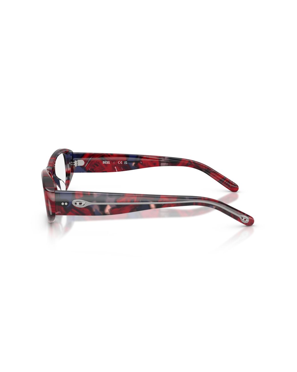 DIESEL Black Dl4014U 2040 Optical Frames Acetate Transparent Pillow Normal