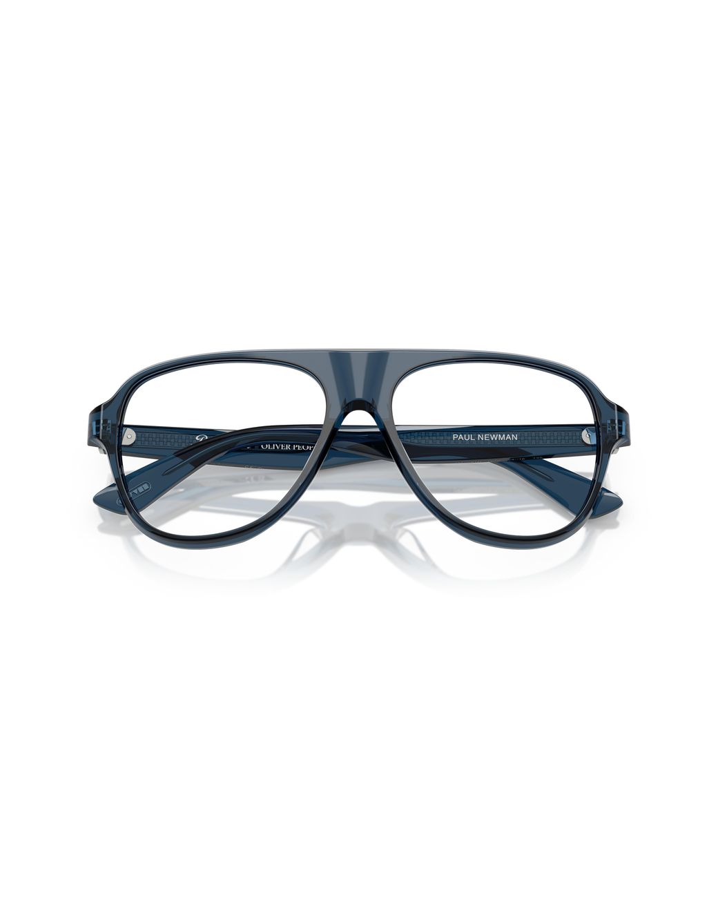 Oliver Peoples Black Ov5581U Paul Newman 1670 Optical Frames Acetate Transparent Pilot Normal for men