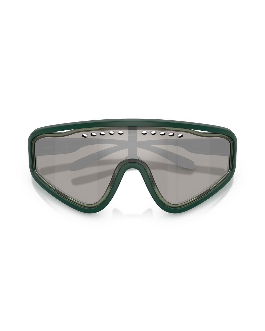 Moncler Black Q74005 63506G Sunglasses Injected Geometric Mirror for men