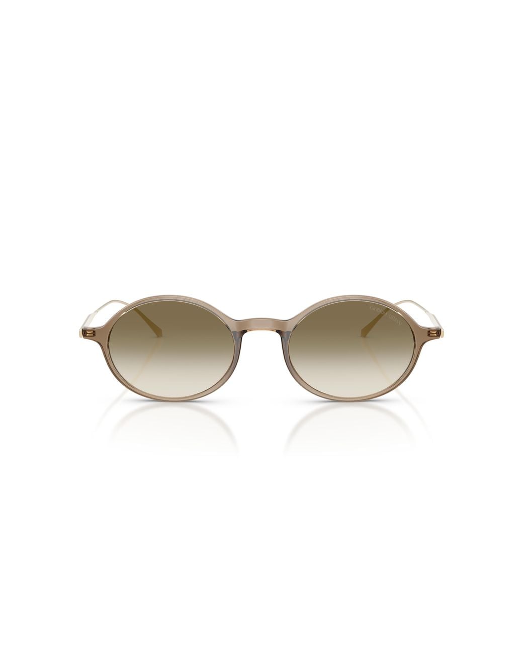 Giorgio Armani Black Ar8263U 648313 Sunglasses Injected Round Normal Nuanced for men
