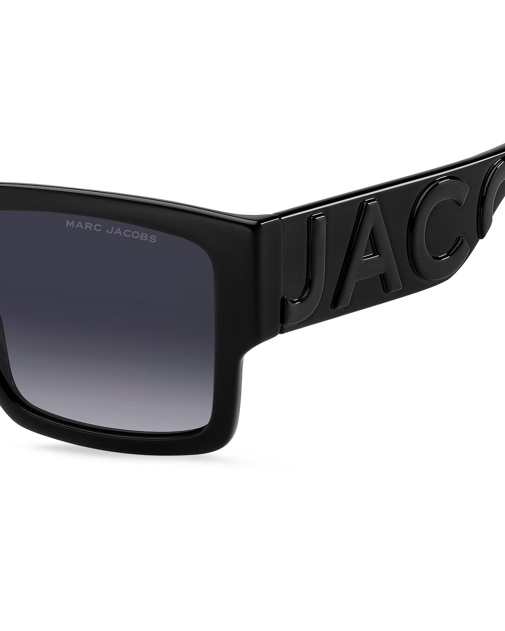 Marc Jacobs Black Marc 739/S 08A/9O Sunglasses Injected Squared Shaded