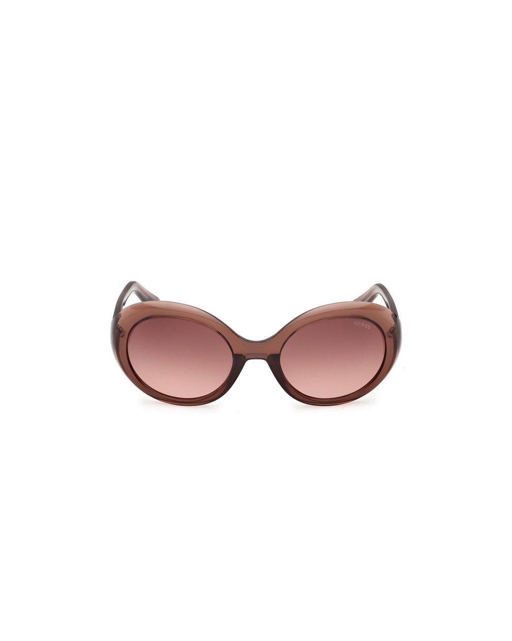 Guess Black Gu00287 48F Sunglasses Injected Round Normal