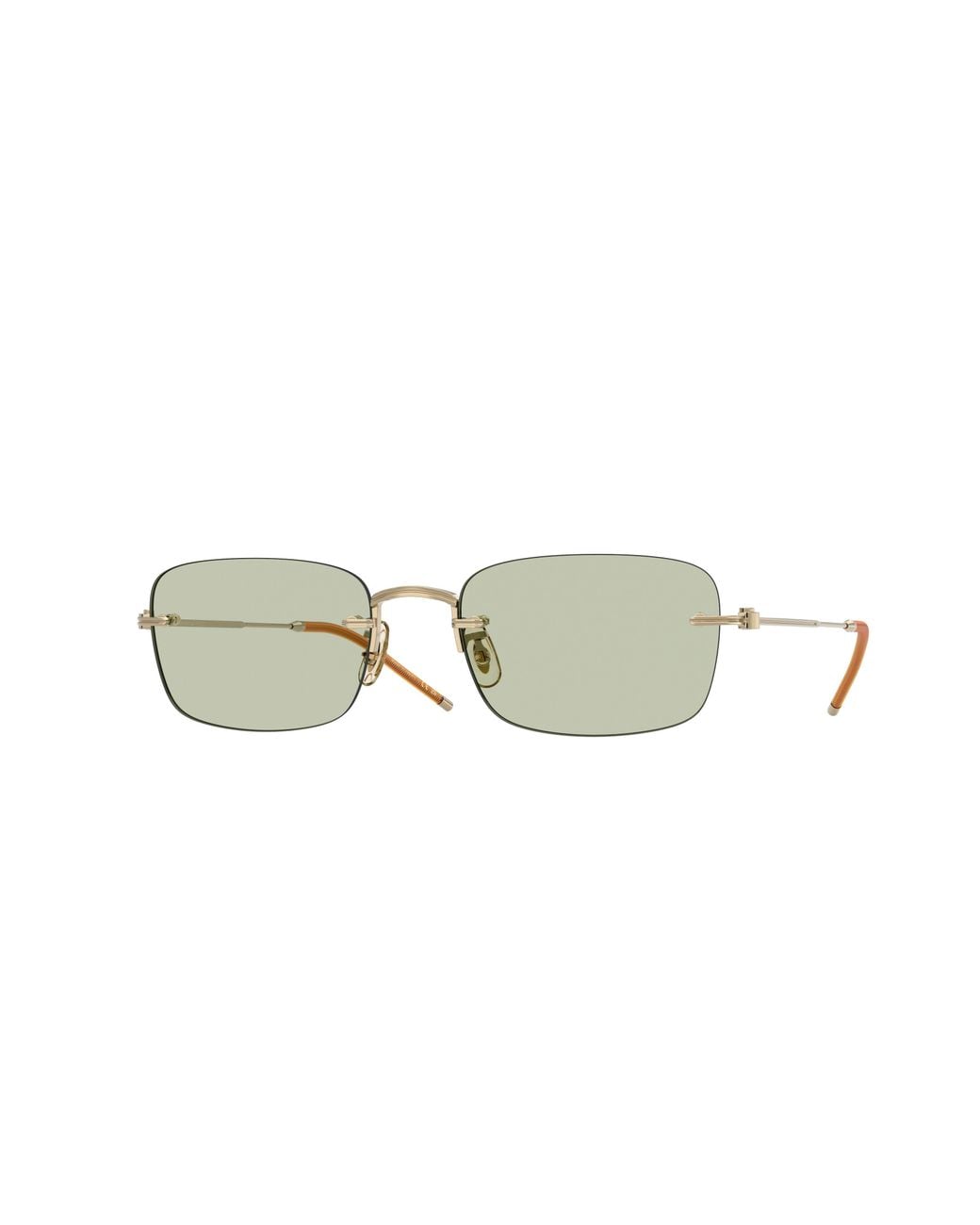 Oliver Peoples Black Ov1359T Tk-10 5035 Optical Frames Titanium Squared Normal