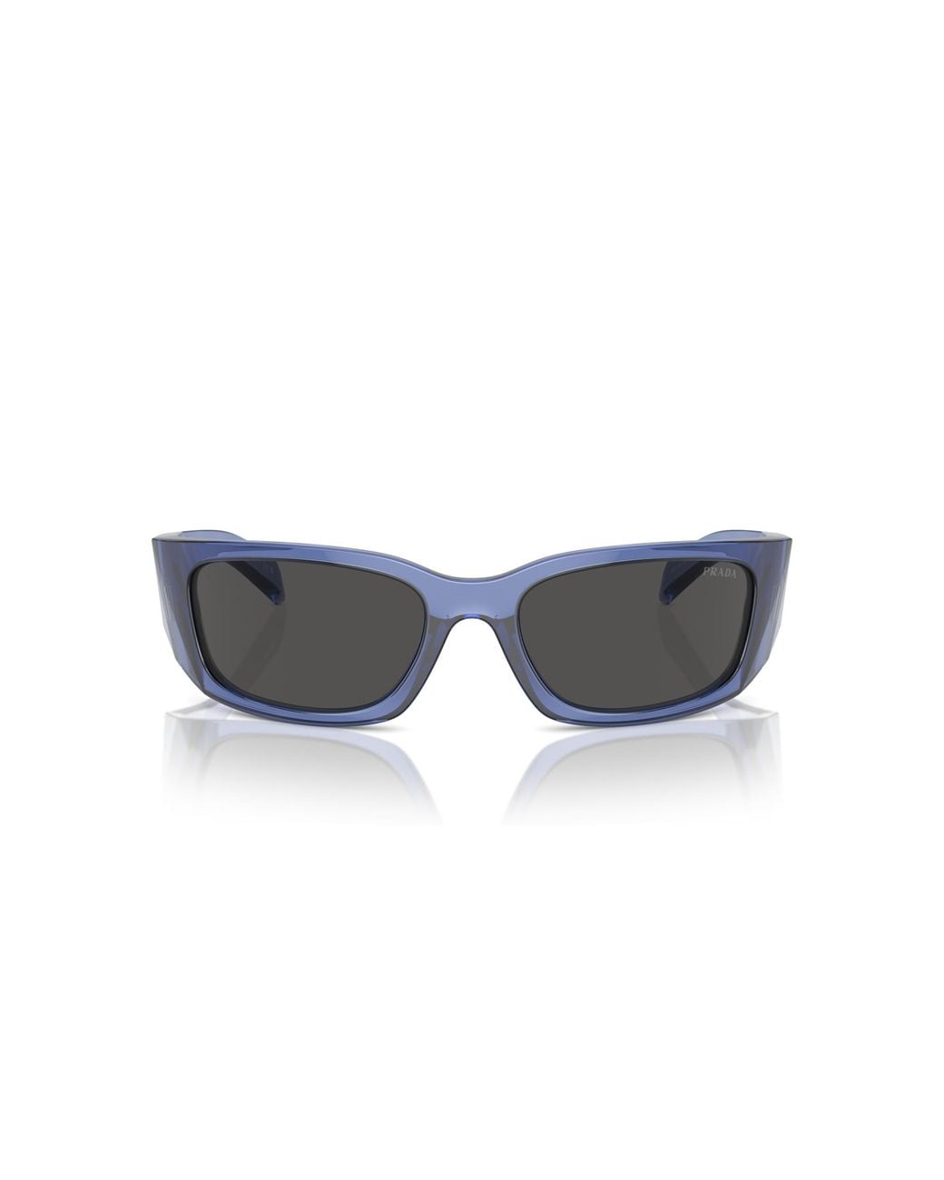Prada Black Pr A19S 15R5S0 Sunglasses Acetate Butterfly Normal for men