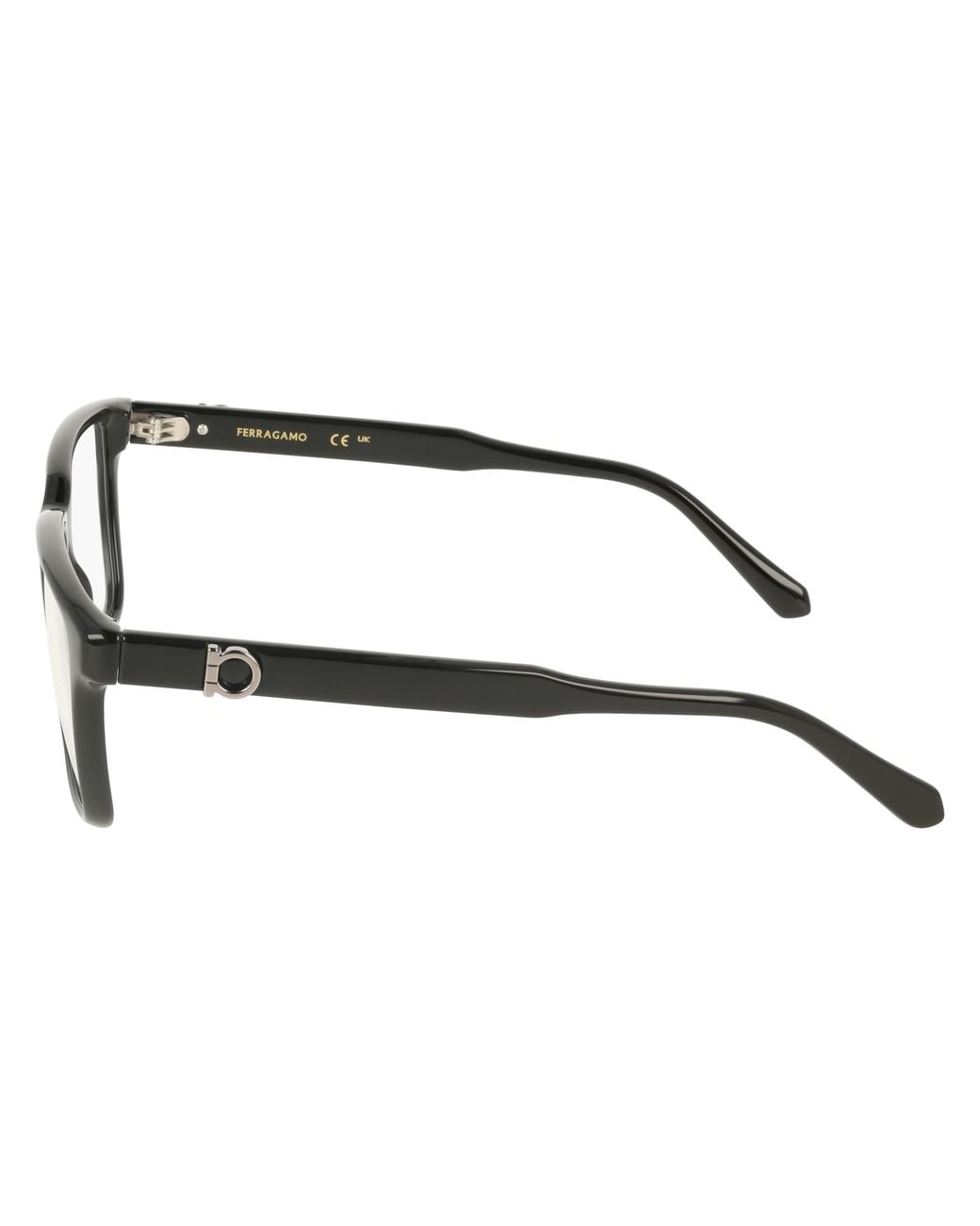 Ferragamo Black Sf3028E 001 Optical Frames Squared Normal for men