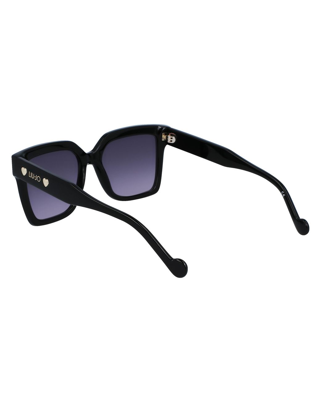Liu Jo Black Lj771S 001 Sunglasses Acetate Squared Normal Shaded