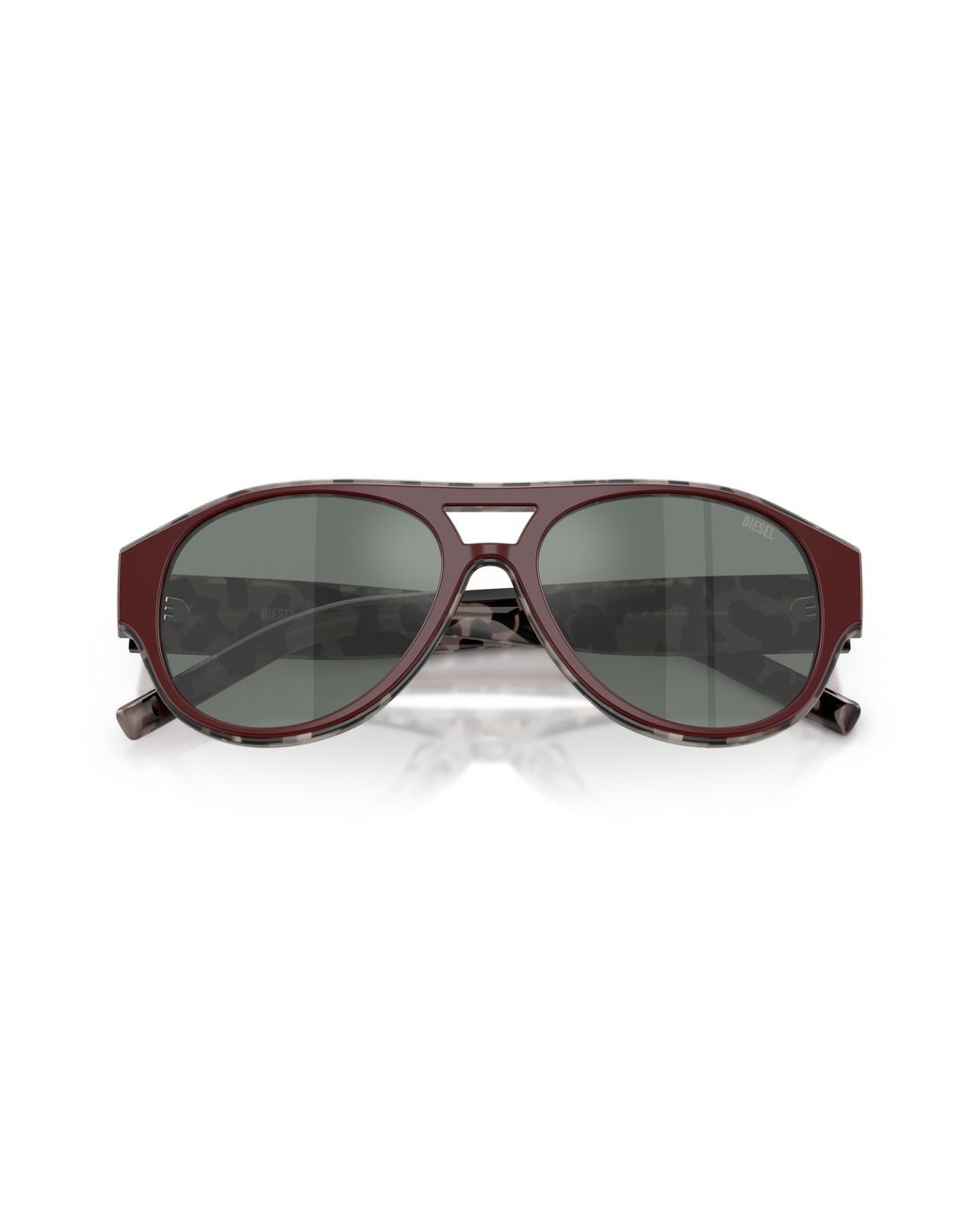 DIESEL Black Dl2023U 20726V Sunglasses Acetate Round Normal