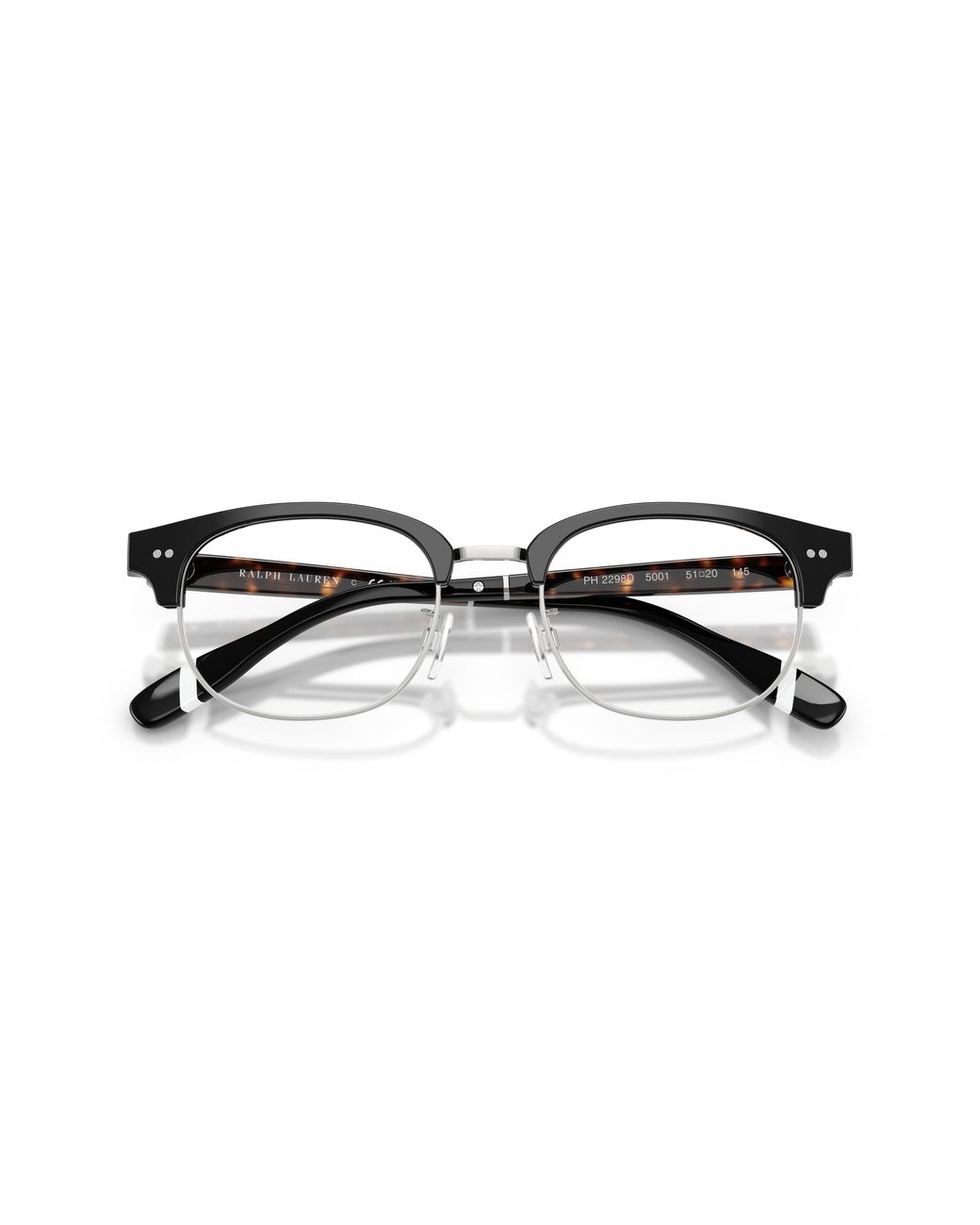 Polo Ralph Lauren Black Ph2298D 5003 Optical Frames Acetate Squared Normal for men