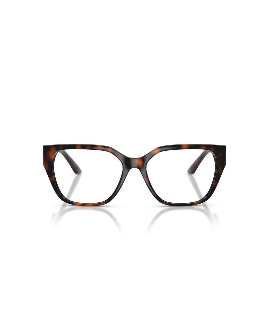 Versace Black Ve3387U 108 Optical Frames Injected Transparent Squared Normal
