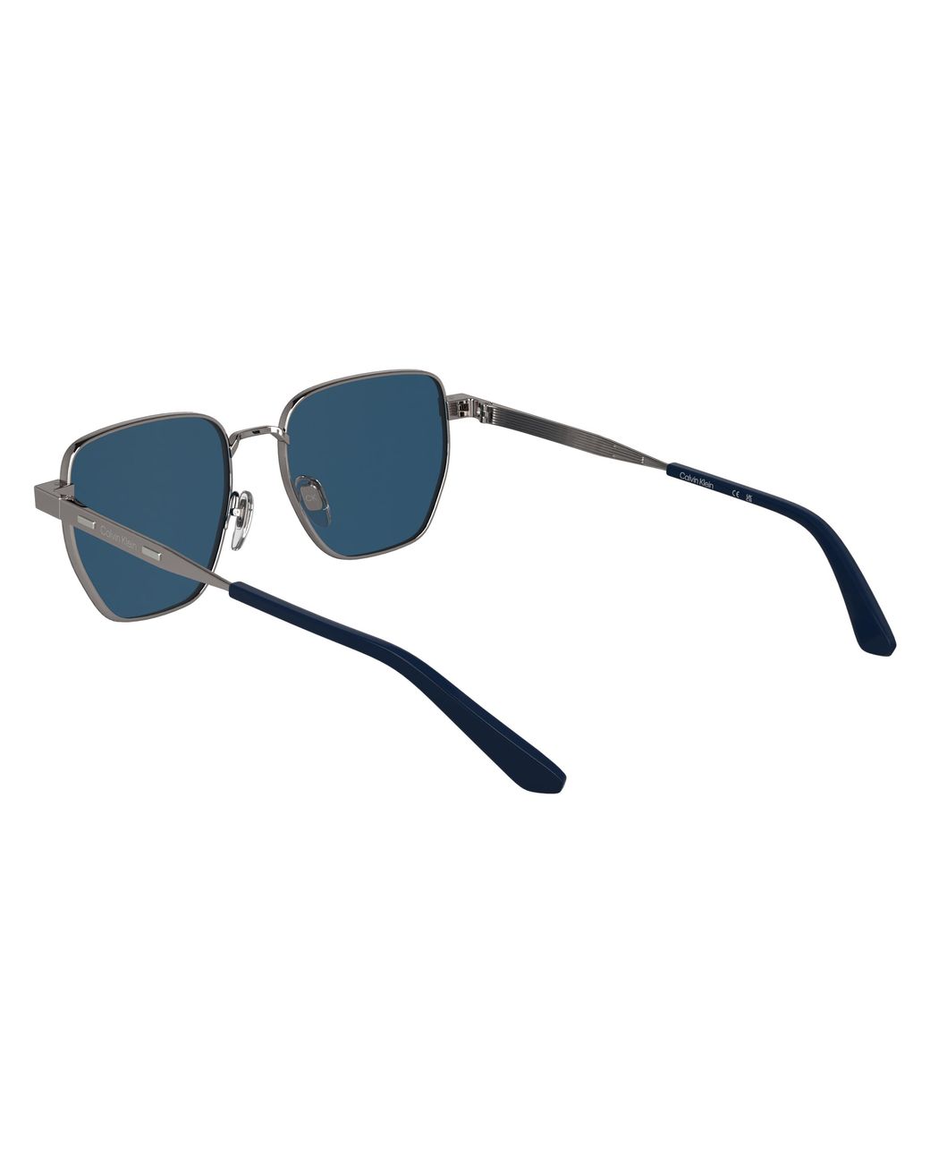 Calvin Klein Black Ck25100S 071 Sunglasses Metal Squared Normal