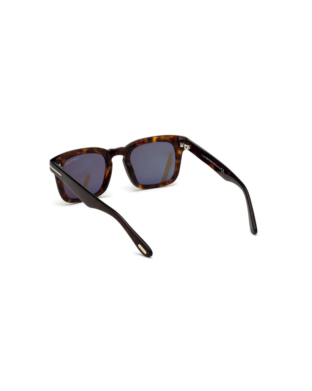 Tom Ford Green Ft0751 Dax 52N Sunglasses Acetate Squared Normal for men