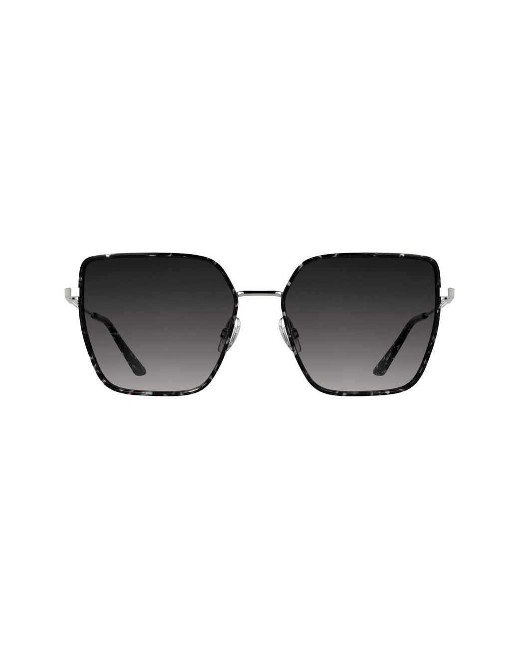 Calvin Klein Black Ck25111S 025 Sunglasses Metal Smoke Butterfly Normal