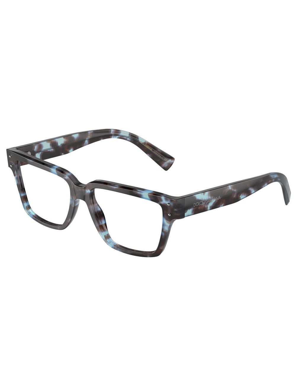Dolce & Gabbana Black Dg3383 3392 Optical Frames Acetate Transparent Squared Normal for men