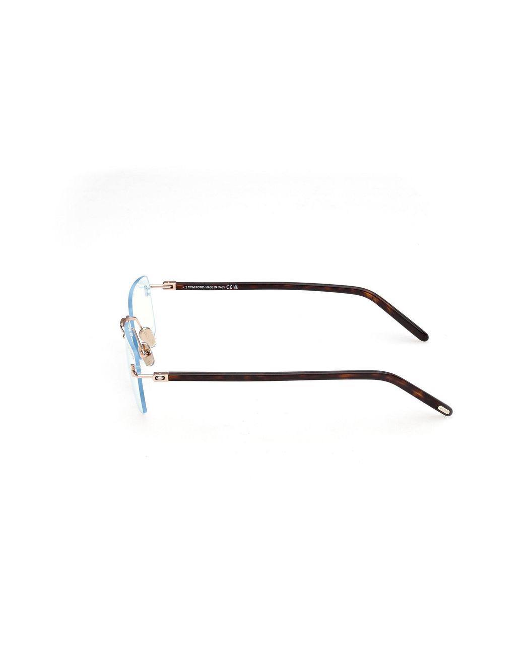 Tom Ford Black Ft6210-B 28 Optical Frames Metal Squared Normal for men
