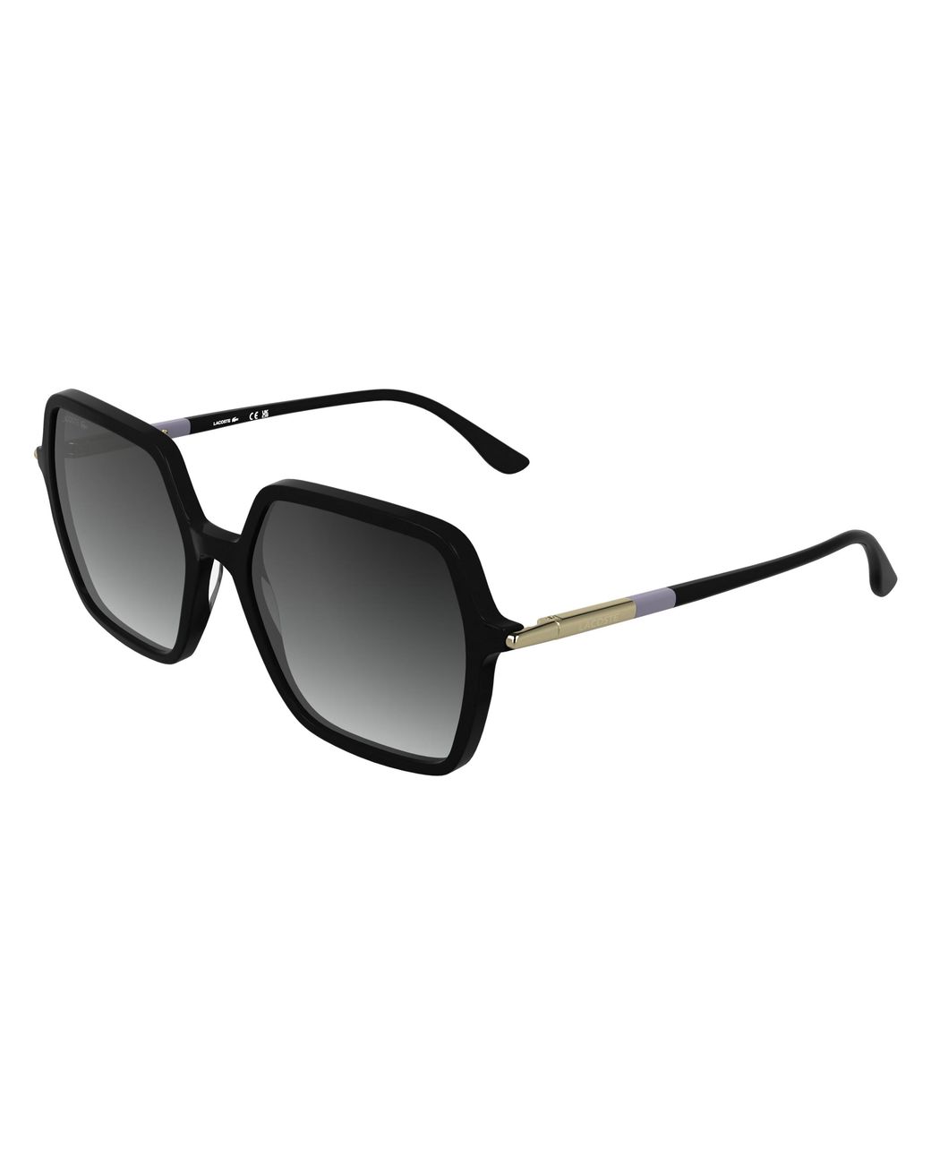 Lacoste Black L6079S 001 Sunglasses Acetate Squared Normal