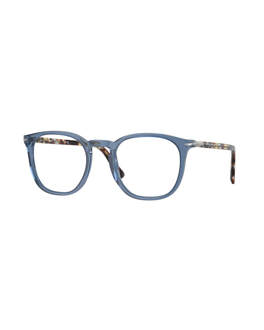 Persol Black Po3318V 1202 Optical Frames Acetate Transparent Pantos Normal