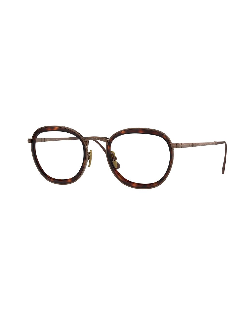 Persol Black Po5009Vt 8016 Optical Frames Titanium Transparent Pantos Normal