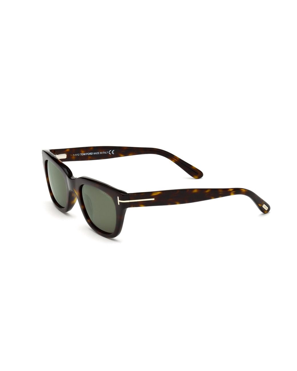 Tom Ford Black Ft0237 Snowdon 52N Sunglasses Acetate Squared Normal for men