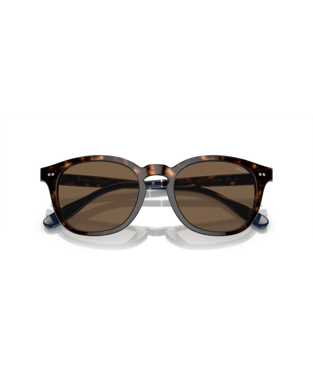 Polo Ralph Lauren Black Ph4206 500373 Sunglasses Acetate Pantos Normal for men
