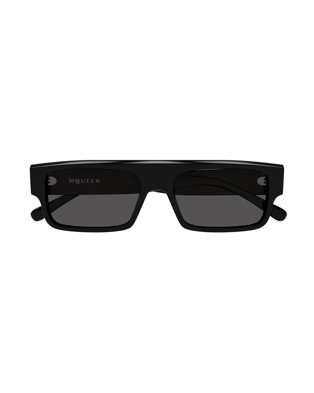 McQueen Black Am0580S 001 Sunglasses Acetate Squared for men