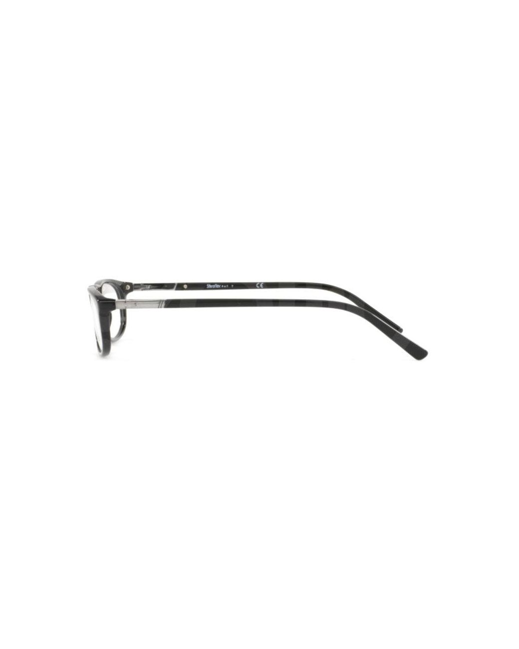 Sferoflex Black Sf1137 C568 Optical Frames Plastic Round for men