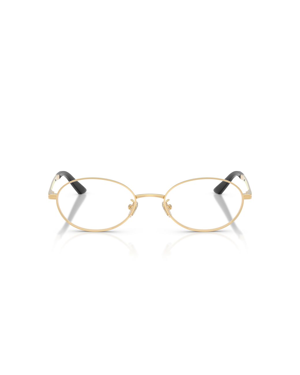 Versace Black Ve1325D 1523 Optical Frames Metal Transparent Round Normal
