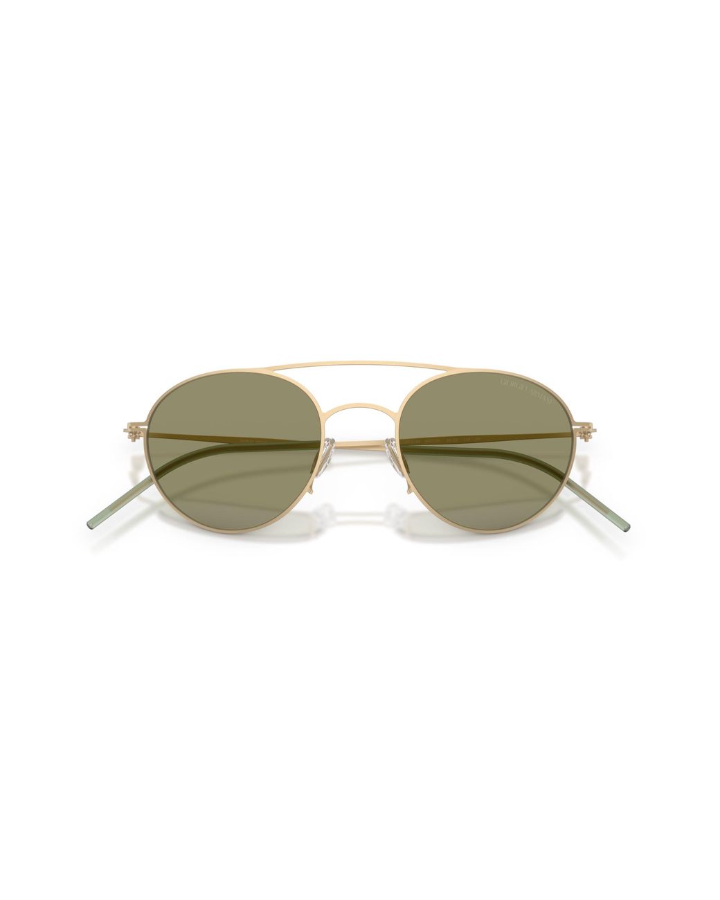 Giorgio Armani Black Ar6169 30022A Sunglasses Metal Round Normal for men