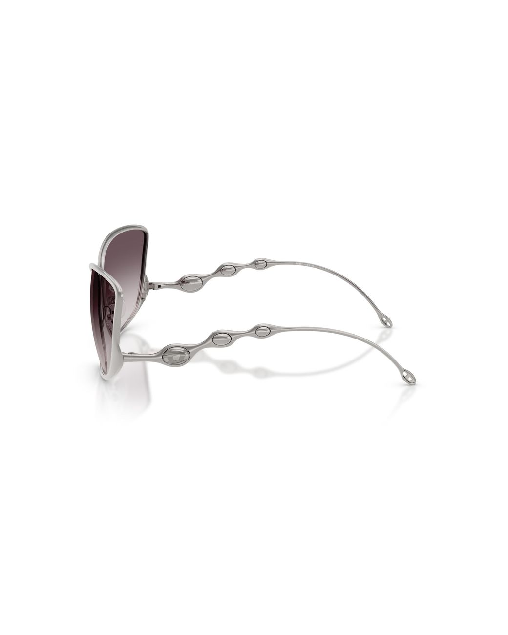 DIESEL Black Dl1013 101411 Sunglasses Metal Pillow Normal Shaded