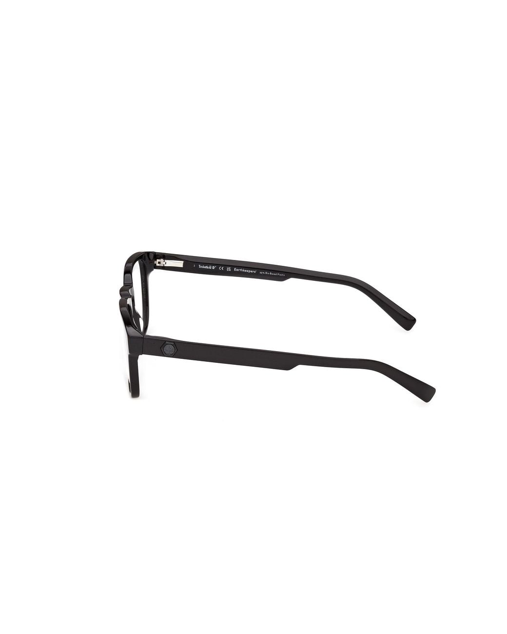 Timberland Black Tb50125 1 Optical Frames Acetate Round Normal for men