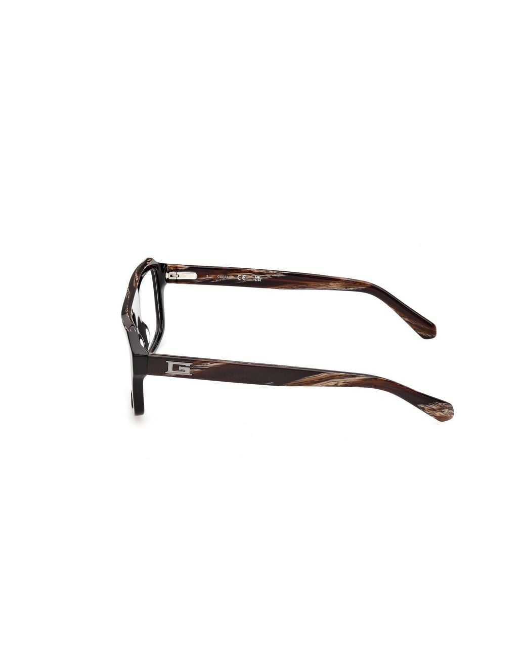 Guess Black Gu50451 1 Optical Frames Acetate Squared Normal for men
