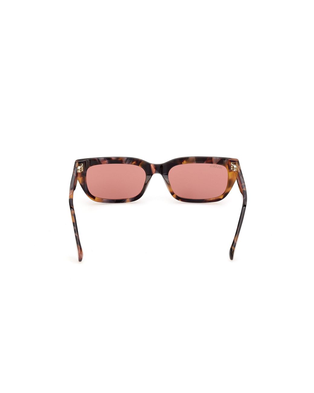 MAX&Co. Black Mo0175 52S Sunglasses Acetate Bordeaux Squared Normal
