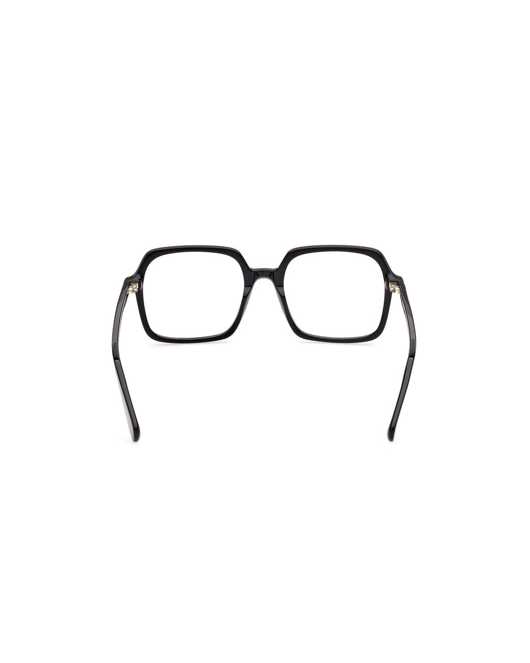 MAX&Co. Black Mo5239 1 Optical Frames Acetate Squared Normal
