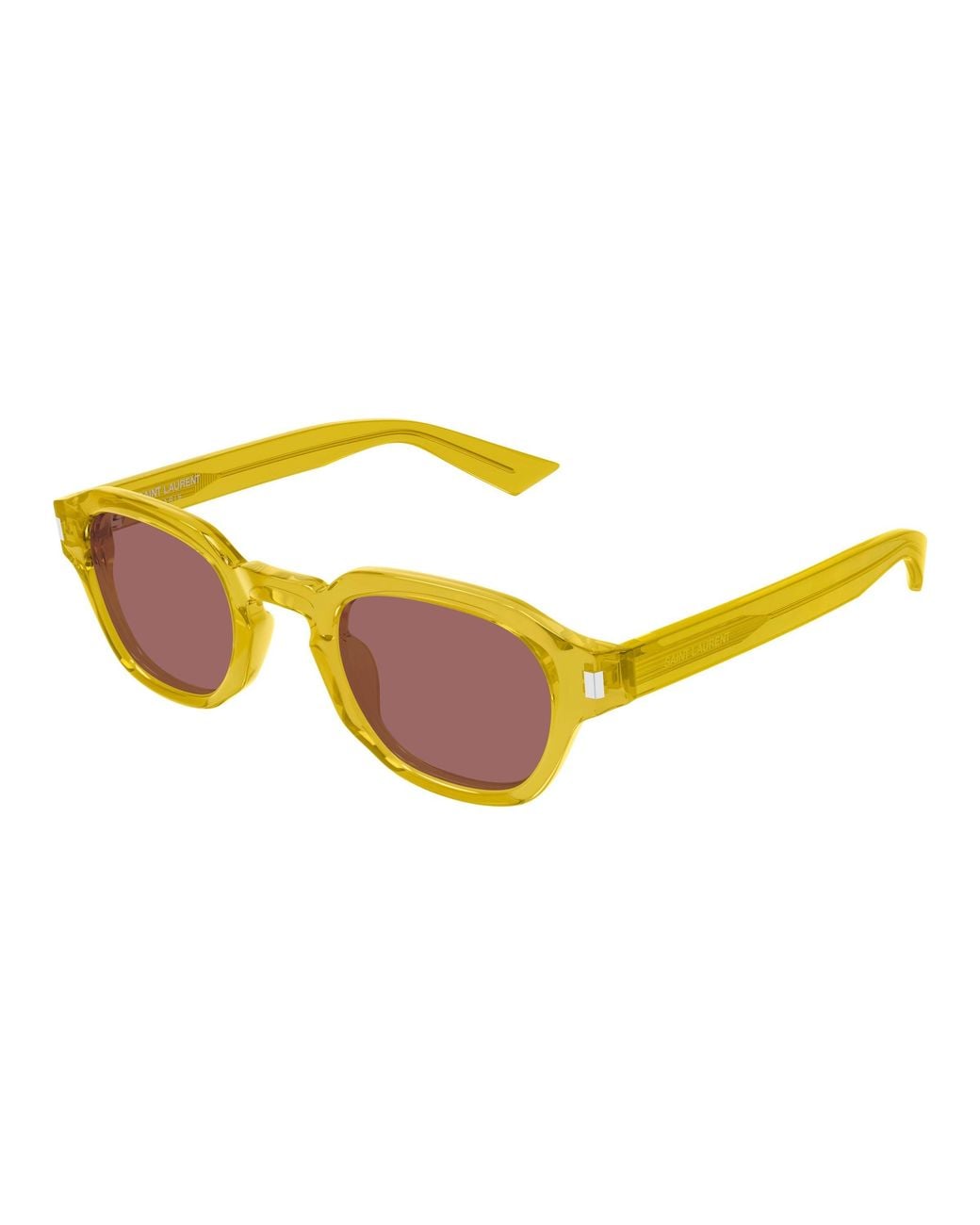 Saint Laurent Black Sl 946 004 Sunglasses Acetate Round for men