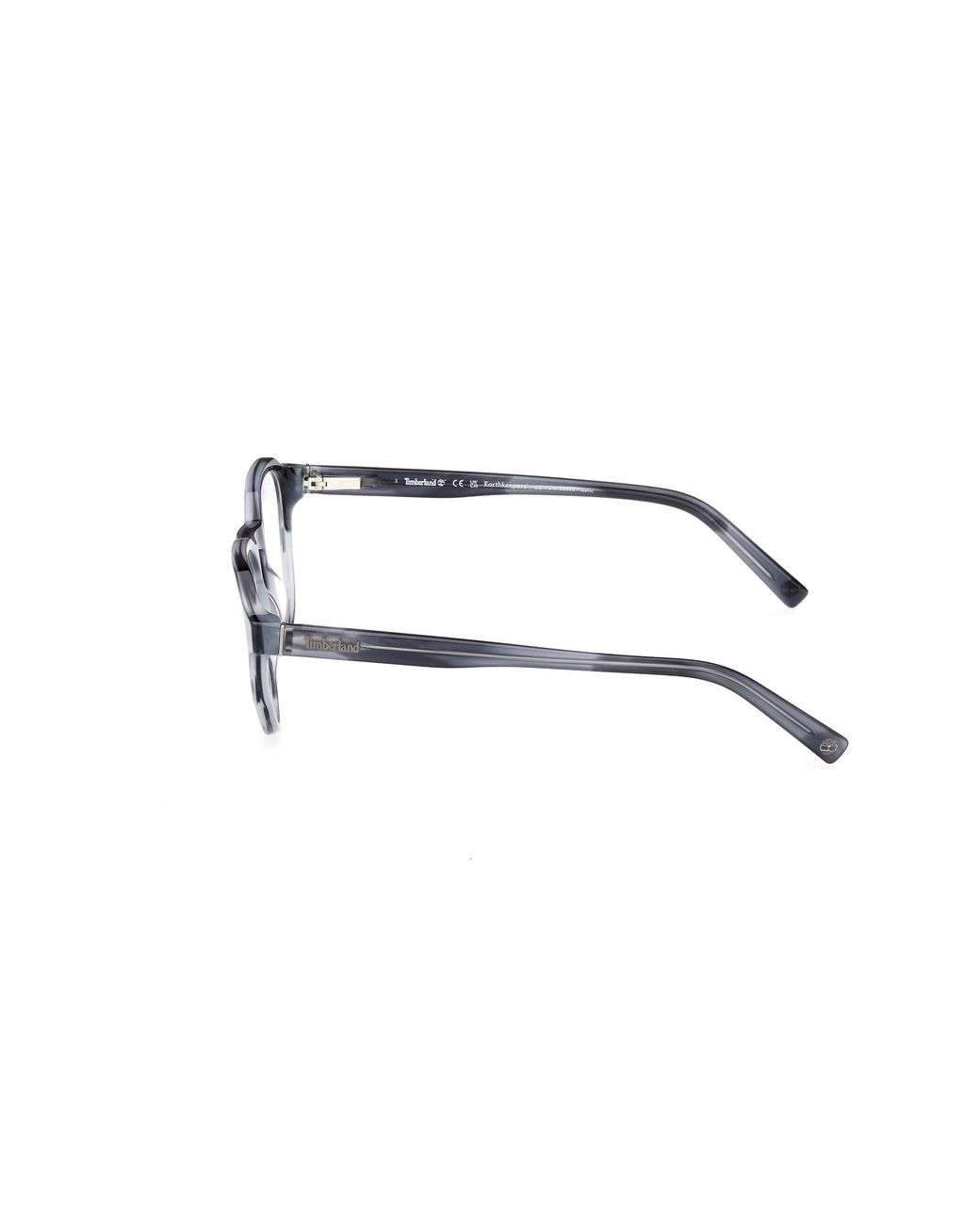 Timberland Black Tb50032 090 Optical Frames Acetate Round Normal for men