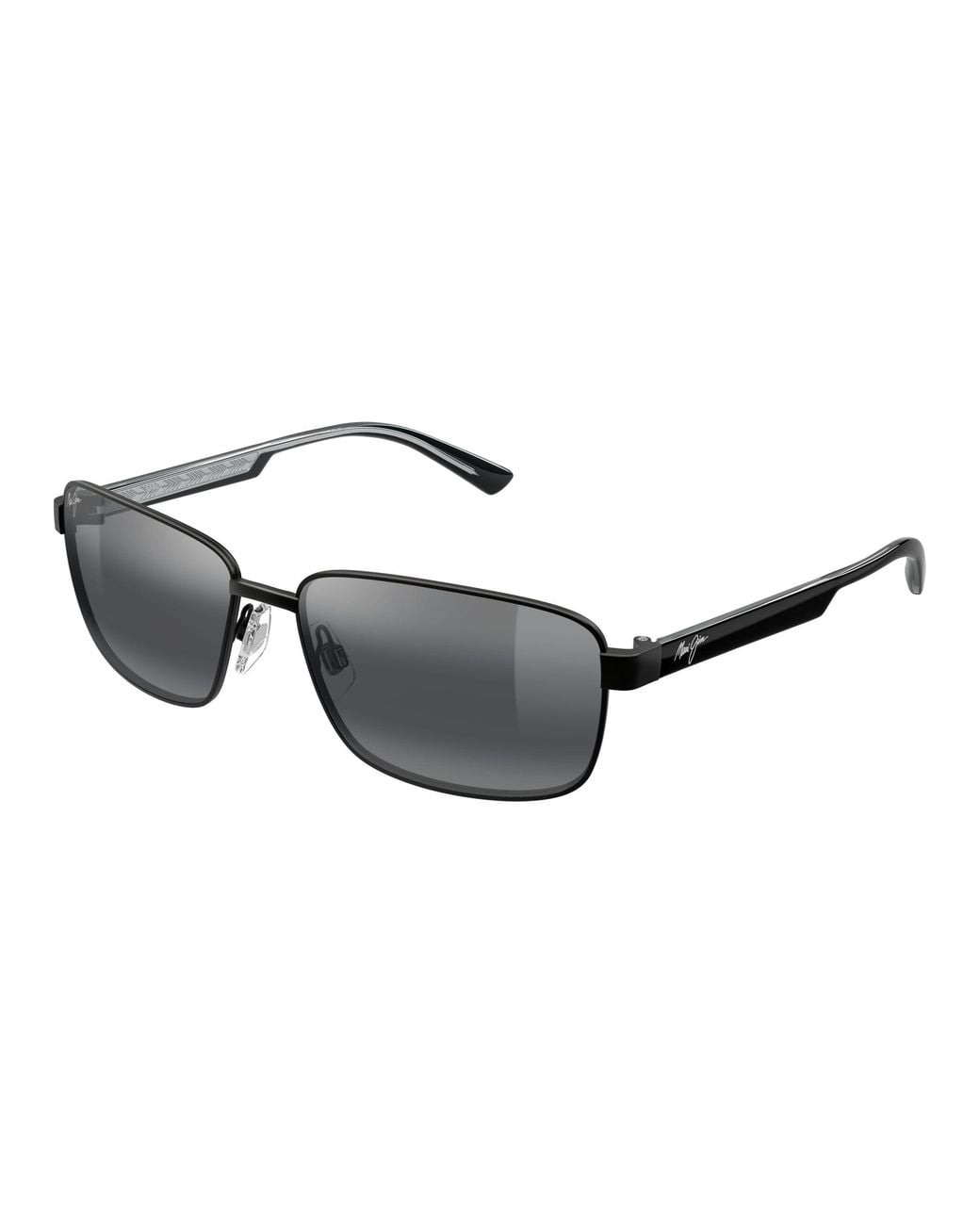 Maui Jim Black Mj0362S 001 Sunglasses Metal Squared for men