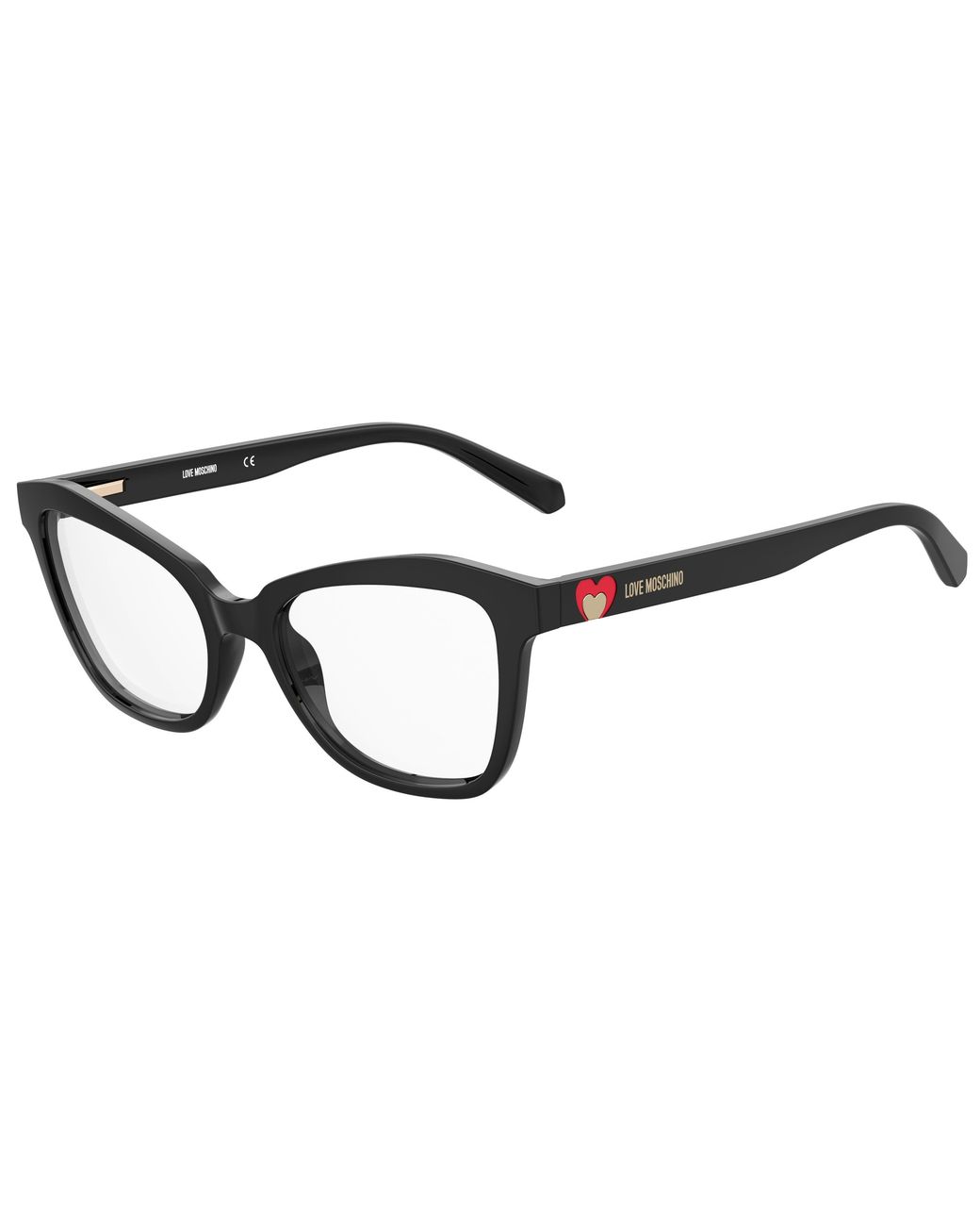 Moschino Black Mol604 807 Optical Frames Plastic Cat Eye