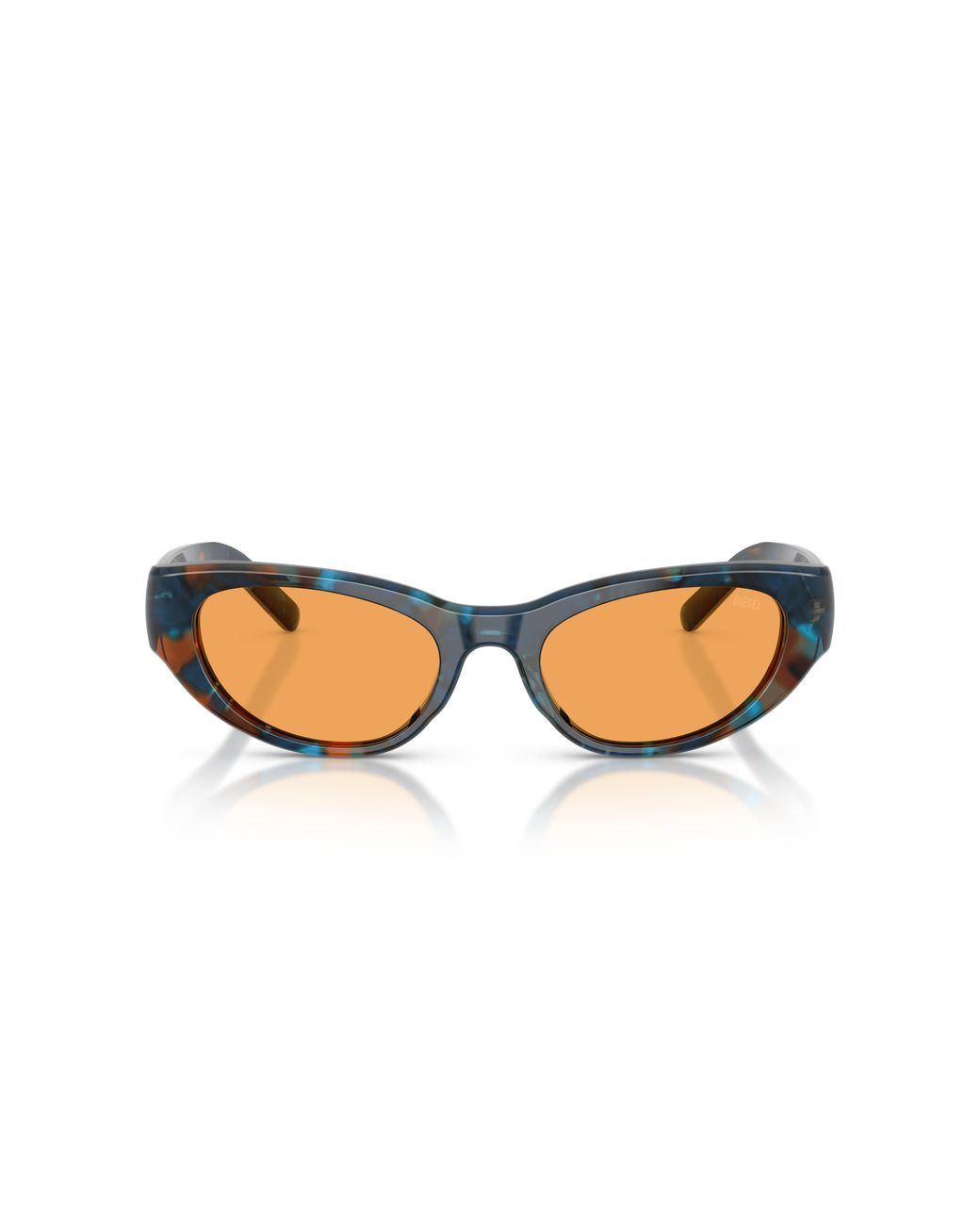 DIESEL Black Dl2010U 2043/7 Sunglasses Acetate Cat Eye Normal