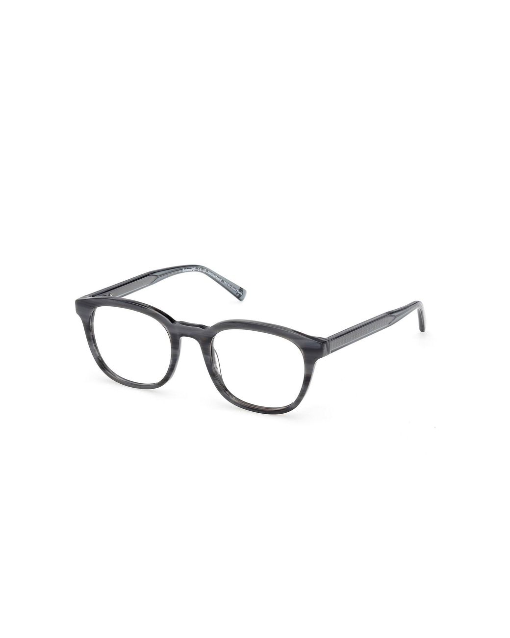 Timberland Black Tb50084 092 Optical Frames Acetate Round Normal for men