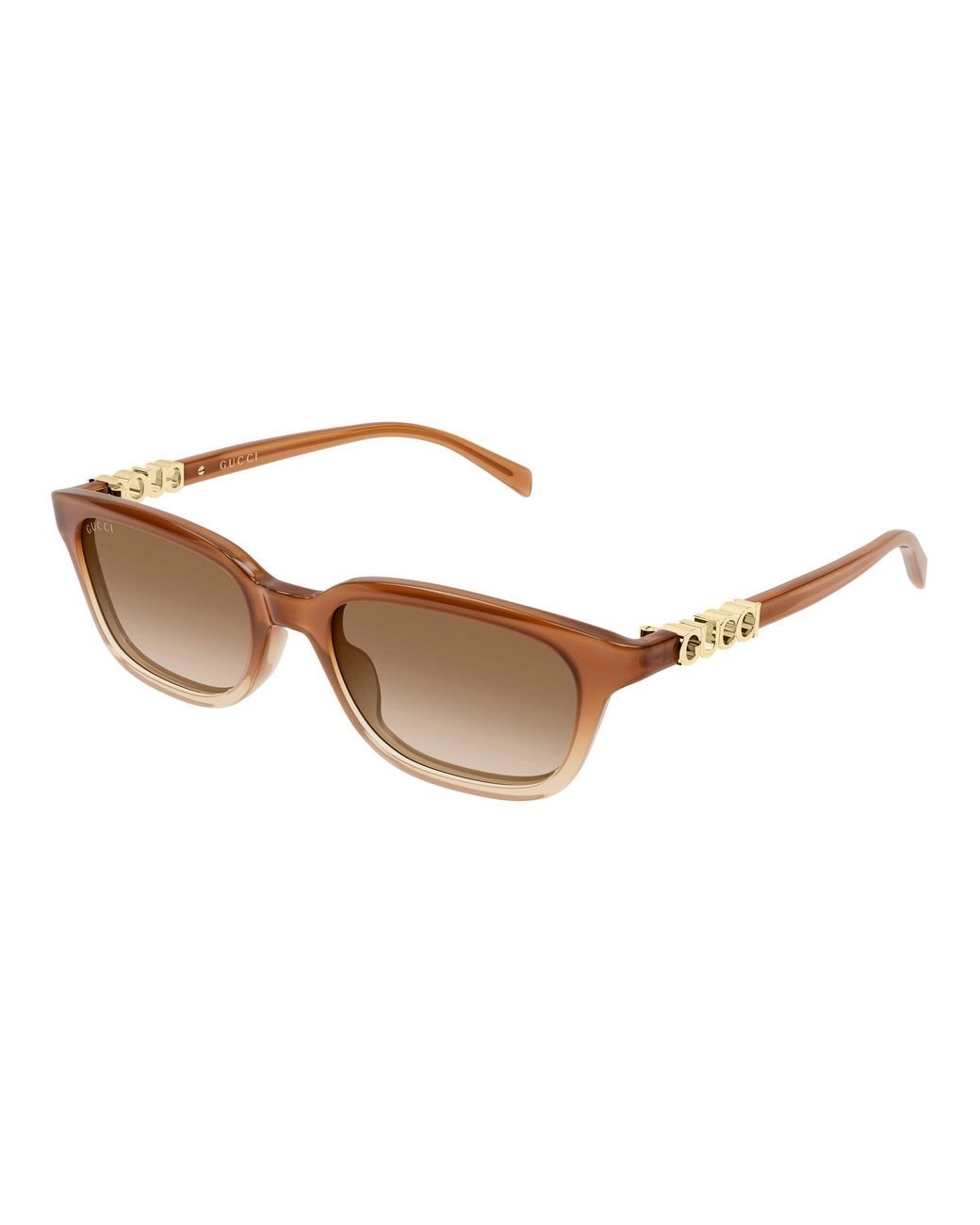 Gucci Black Gg2208S 003 Sunglasses Acetate Squared Nuanced